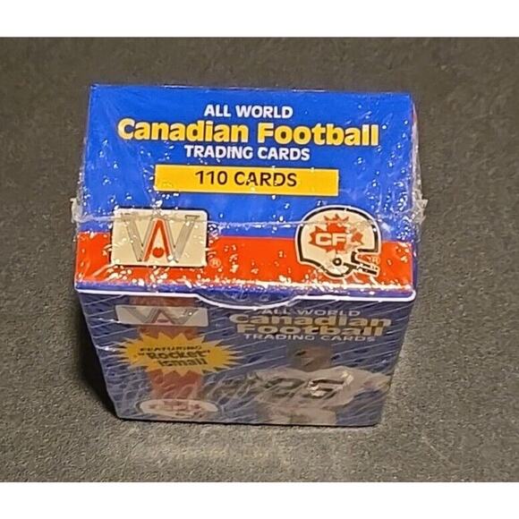 All World Canadian Football 1991 Set And Packs Lot - Picture 4 of 5